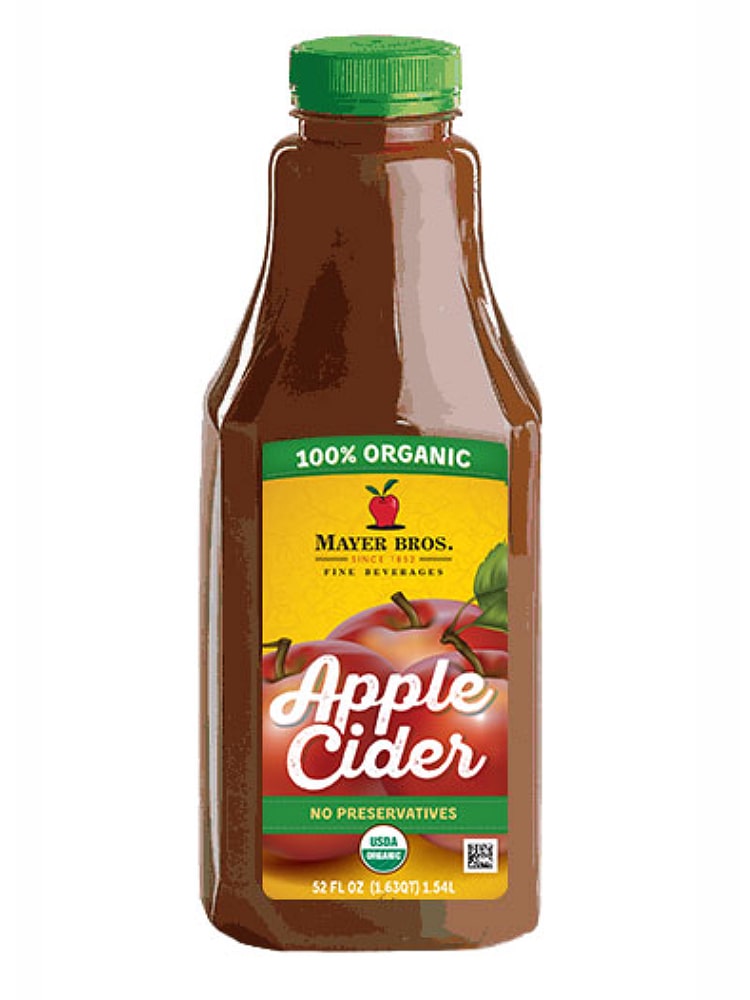Organic Apple Cider - 52-oz. - Mayer Brothers