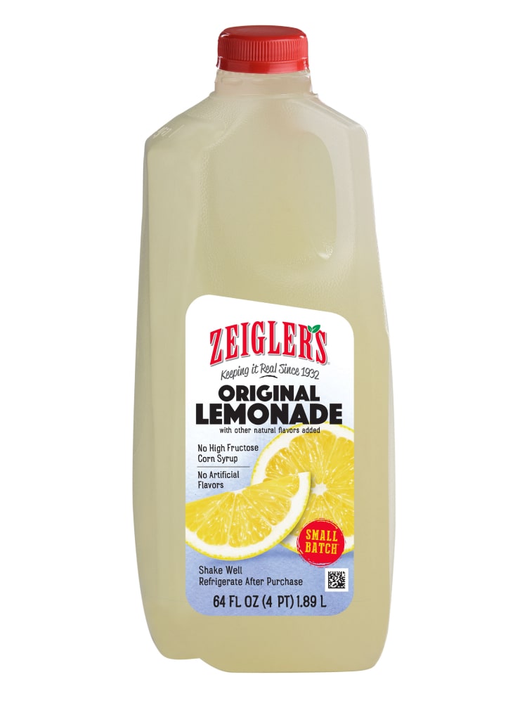 Zeigler's Original Lemonade - 64-oz. Bottle - Mayer Brothers