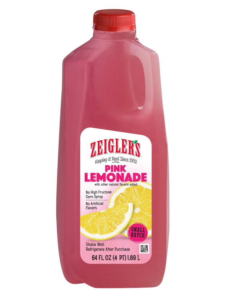 Zeigler's Pink Lemonade - 64-oz. Bottle - Mayer Brothers