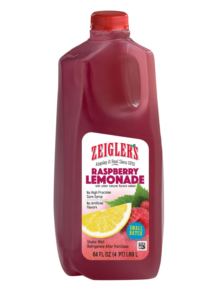 Zeigler's Raspberry Lemonade - 64-oz. Bottle - Mayer Brothers