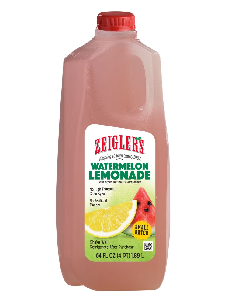 Zeigler's Watermelon Lemonade - 64-oz. Bottle - Mayer Brothers